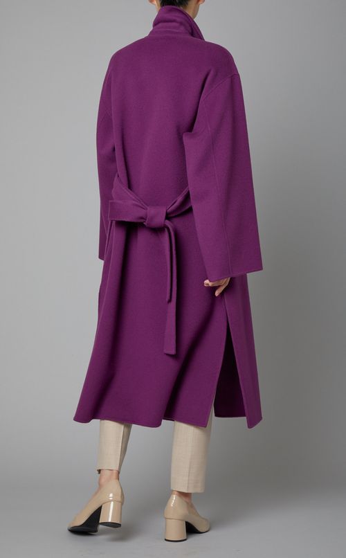 ダブルフェイスガウンコート