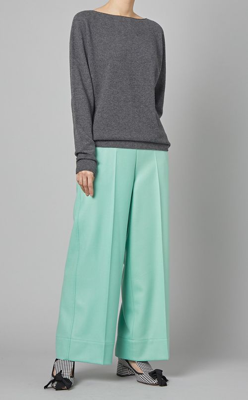 ストレッチセミワイドパンツ