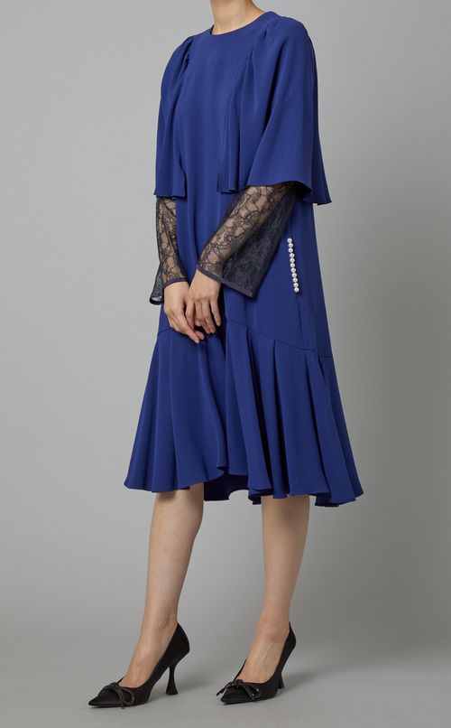 パール付レースワンピース