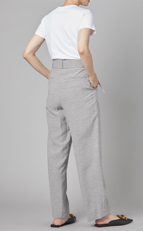 ビスコースツイルセンタープレスパンツ