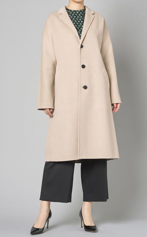 ダブルフェイスチェスターコート