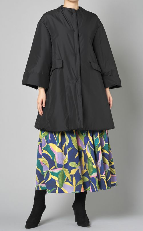 フラワープリントティアードスカート