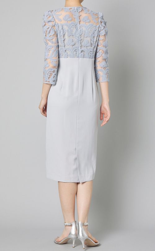 エンブロイダリー チュールワンピース