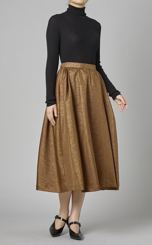 タックフレアスカート