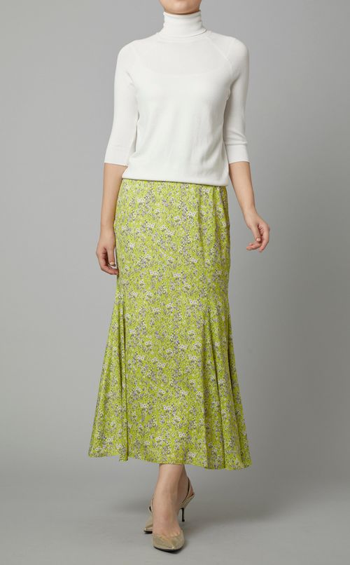 マーメイドフレアスカート