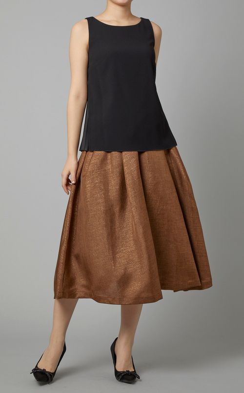 タックフレアスカート