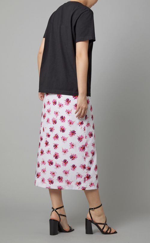 センターミニロゴクルーネックTシャツ