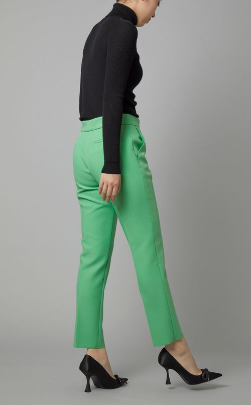 センタープレスハイウエストパンツ