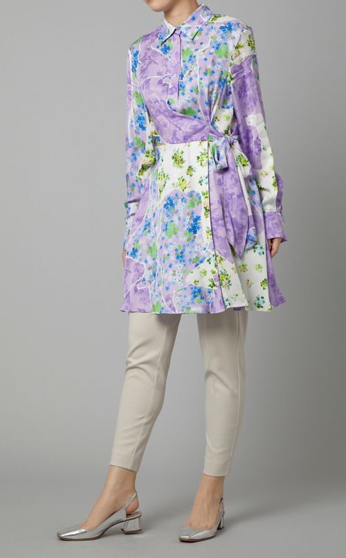 スリムストレッチテーパードパンツ