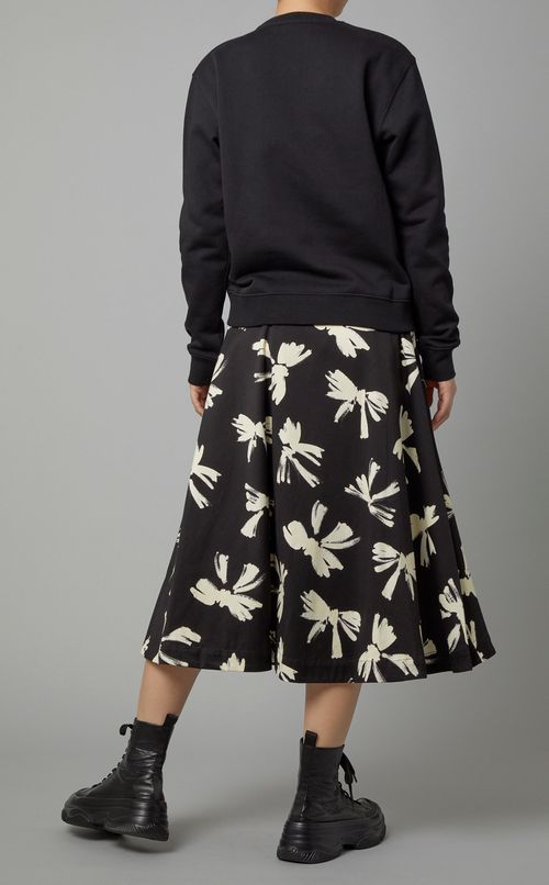 裏起毛ボックスロゴスウェット