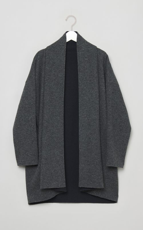 ウールジャージーカーディガン