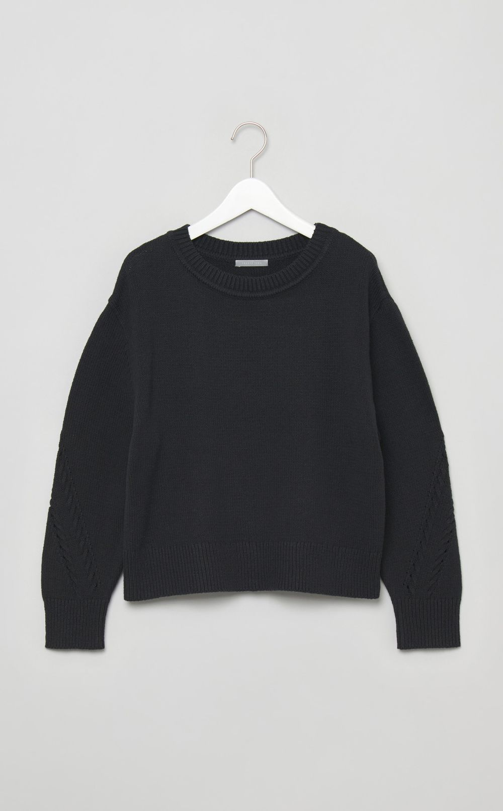 アイレットスリーブニットプルオーバー