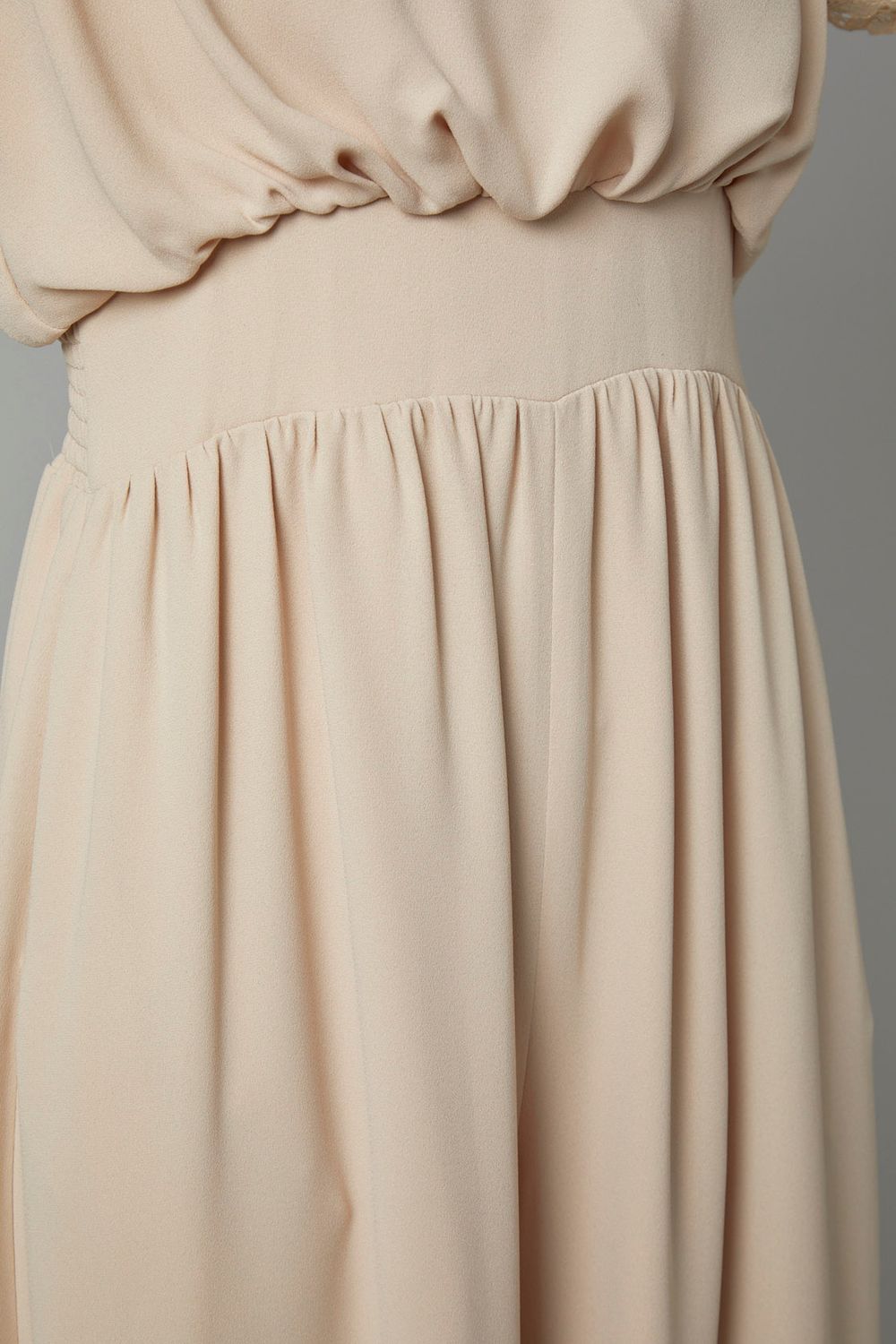 袖レースオールインワン