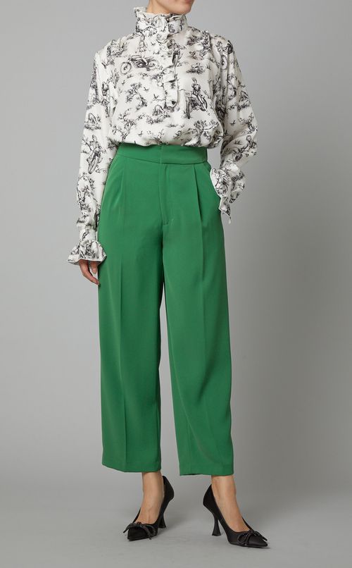 ストレートワイドパンツ