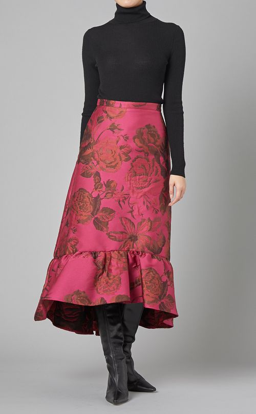 ペプラムAラインスカート