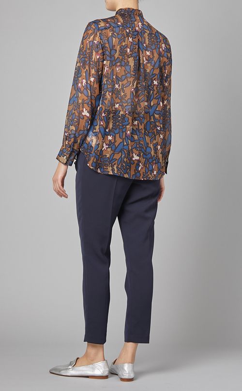 ジョーゼットテーパードパンツ