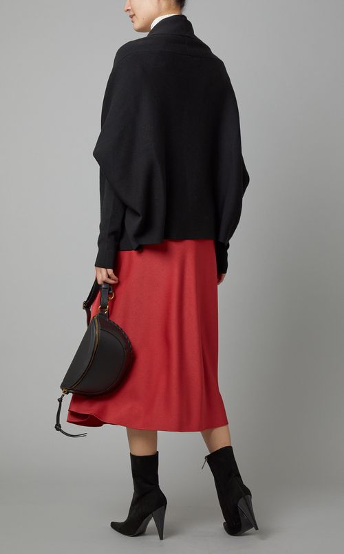 ウール着流しカーディガン