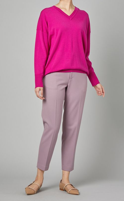 裏起毛テーパードパンツ