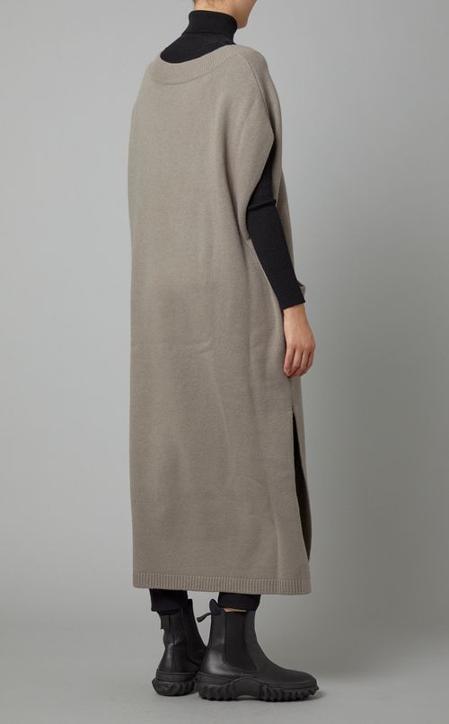ウールカシミヤシルクワンピース