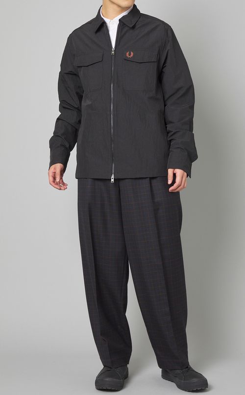 フルジップオーバーシャツ