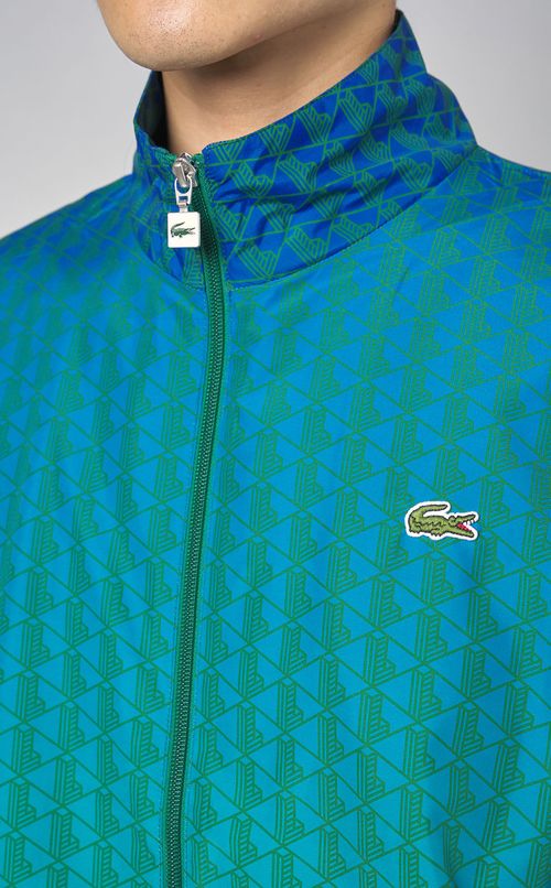 バックプリントナイロンブルゾン