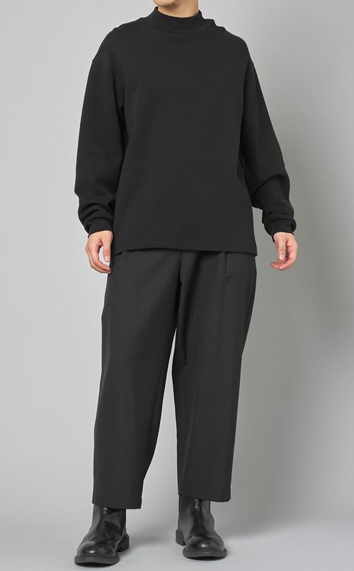 テクニカルウールワンタックパンツ