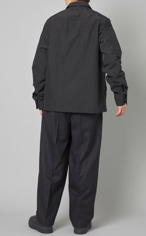 フルジップオーバーシャツ