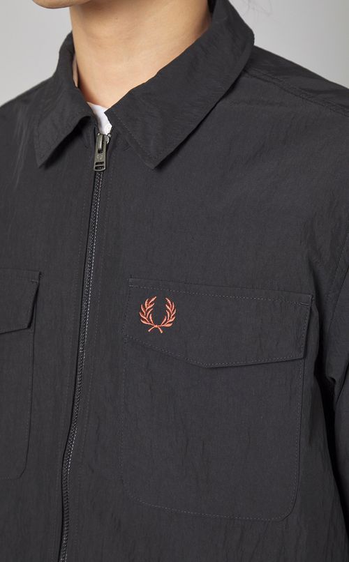 フルジップオーバーシャツ