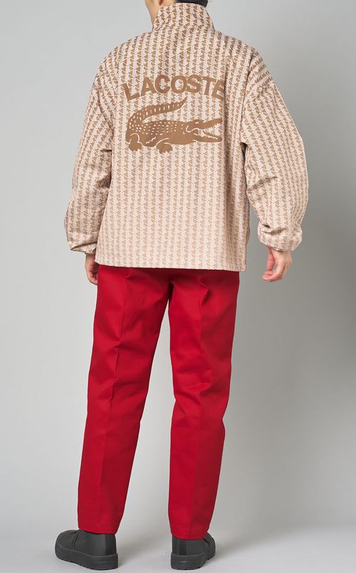 バックプリントナイロンブルゾン