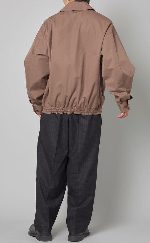 コットンウェザークロスワイドブルゾン