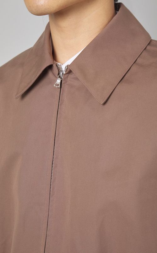 コットンウェザークロスワイドブルゾン