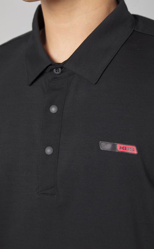 【手洗い可】ウールポロシャツ