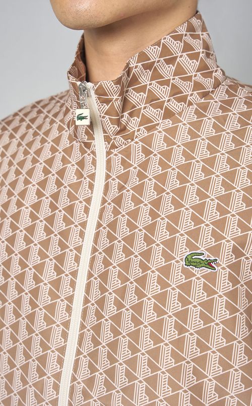 バックプリントナイロンブルゾン