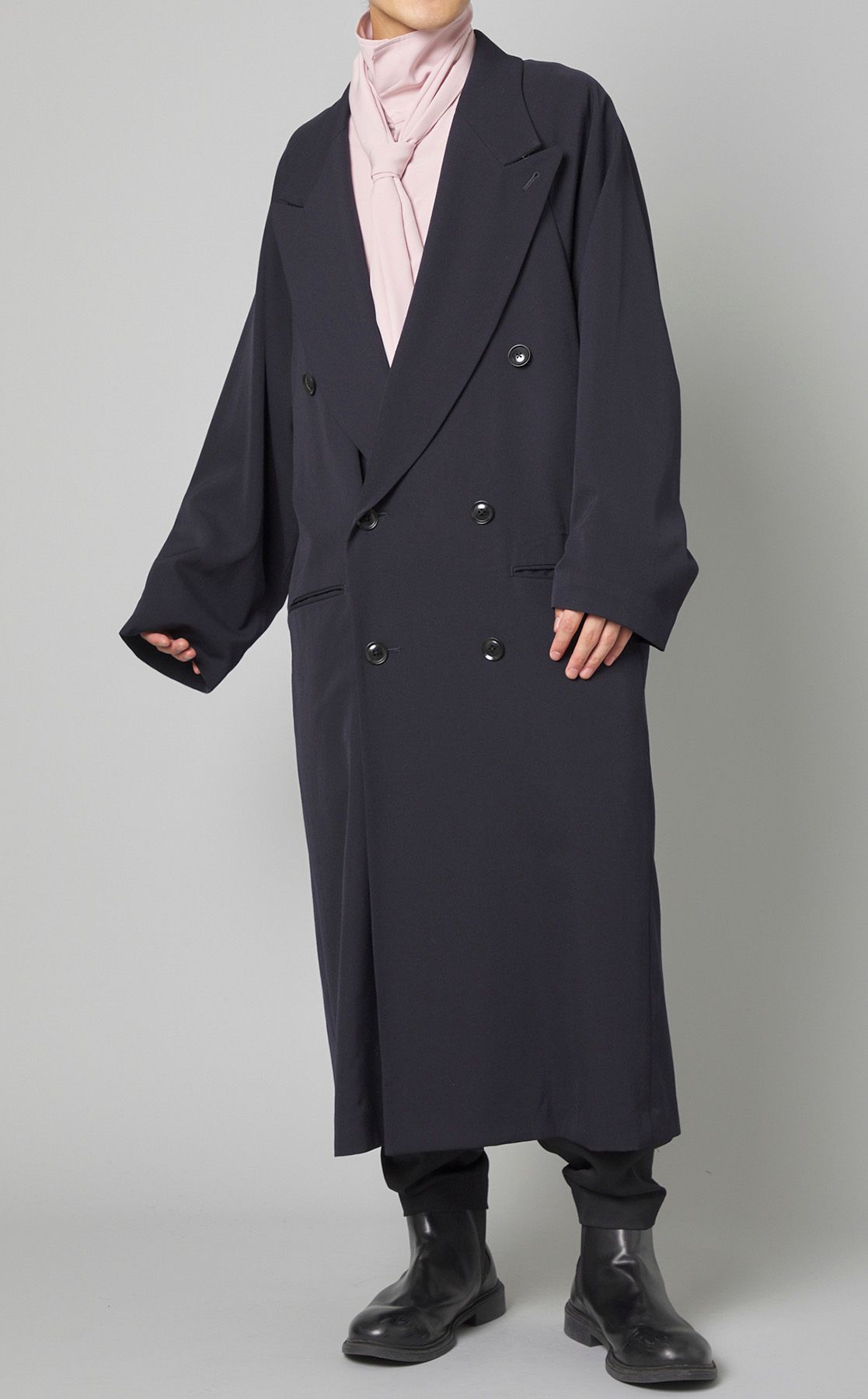 Y's◇コート/2/ウール/BLK/YT-C24-111