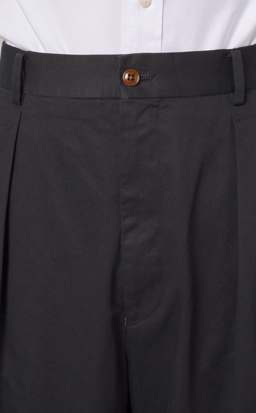 コットン2タックチノパンツ