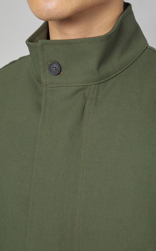 ライナー付きミリタリーコート