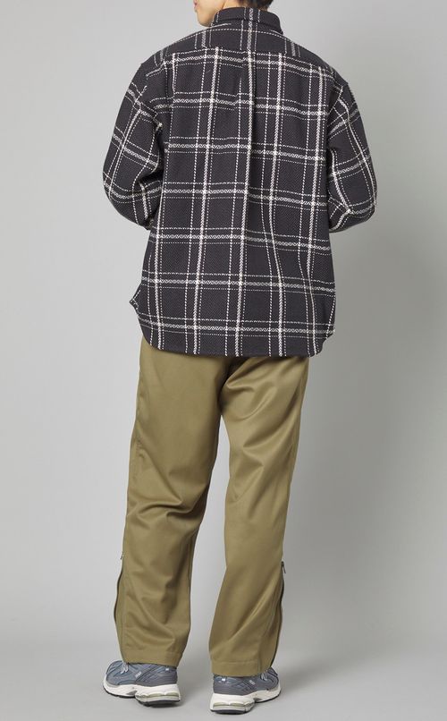 コットンブランケットチェックシャツ
