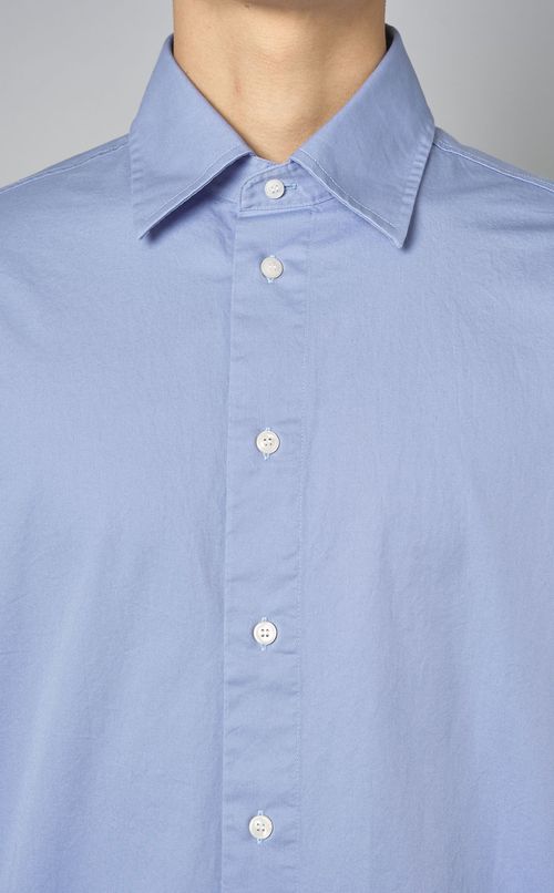 バックロゴビッグシャツ