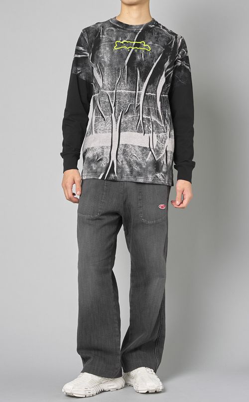 プリントロングTシャツ