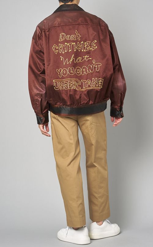 サテンカークラブジャケット