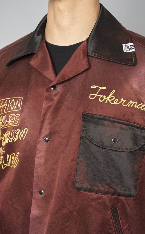 サテンカークラブジャケット