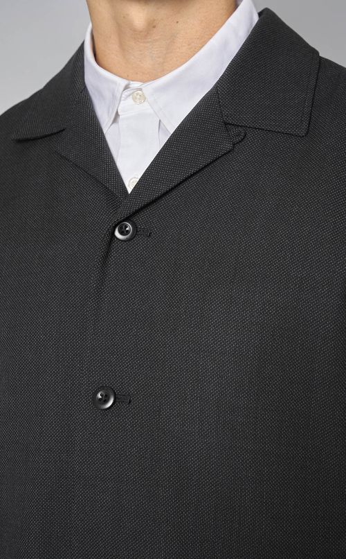 ウールフィンレイシャツジャケット