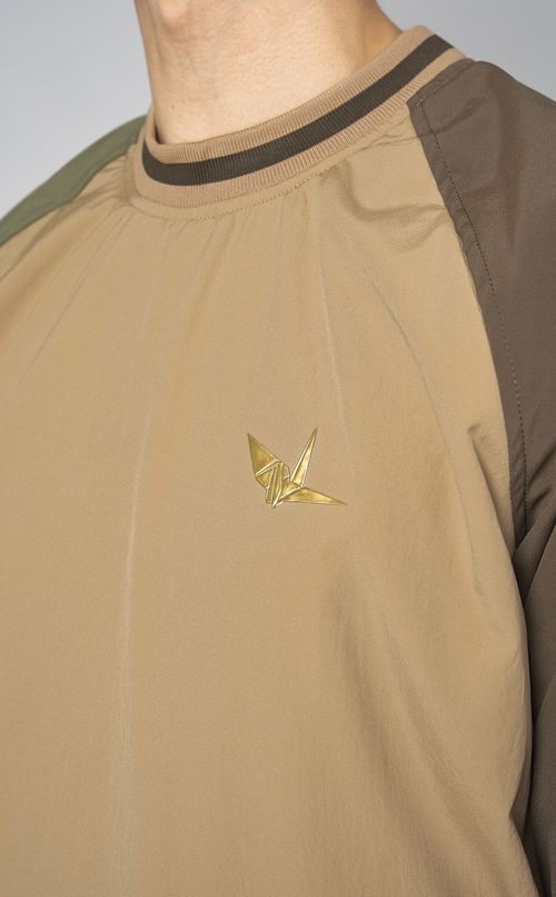 【手洗い可】クレイジープルオーバーシャツ