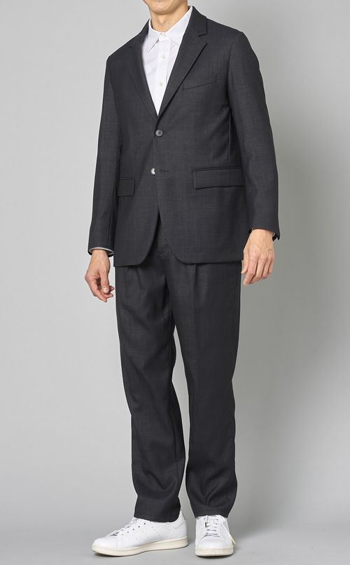 ウールデニムシャンブレージャケット