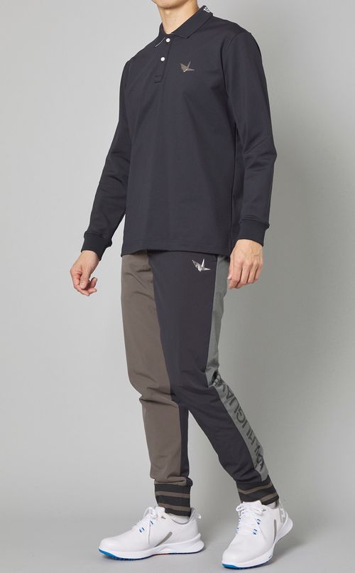 【手洗い可】クレイジーリブパンツ