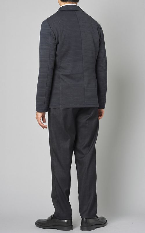 ニット2ボタンジャケット