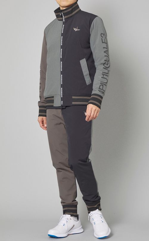 【手洗い可】クレイジーリブパンツ