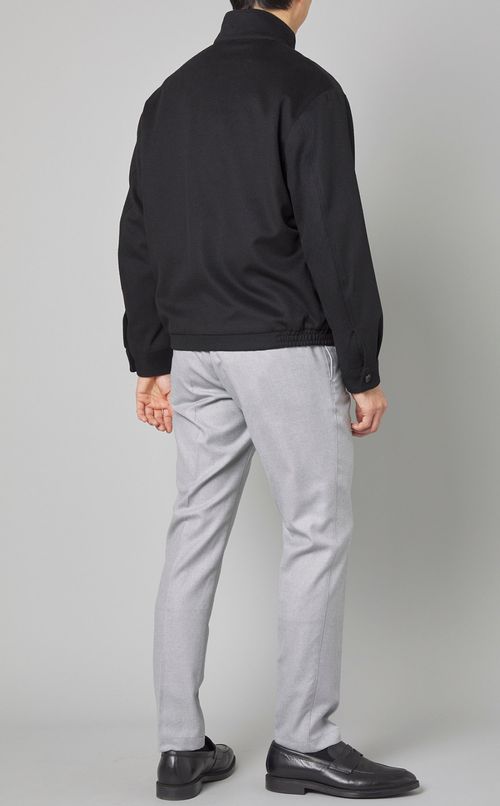 ウールカシミヤスウィングトップブルゾン