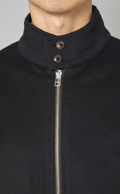 ウールカシミヤスウィングトップブルゾン