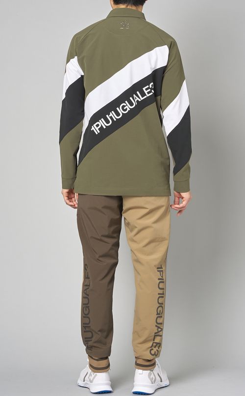 【手洗い可】ダイアゴナルポロシャツ